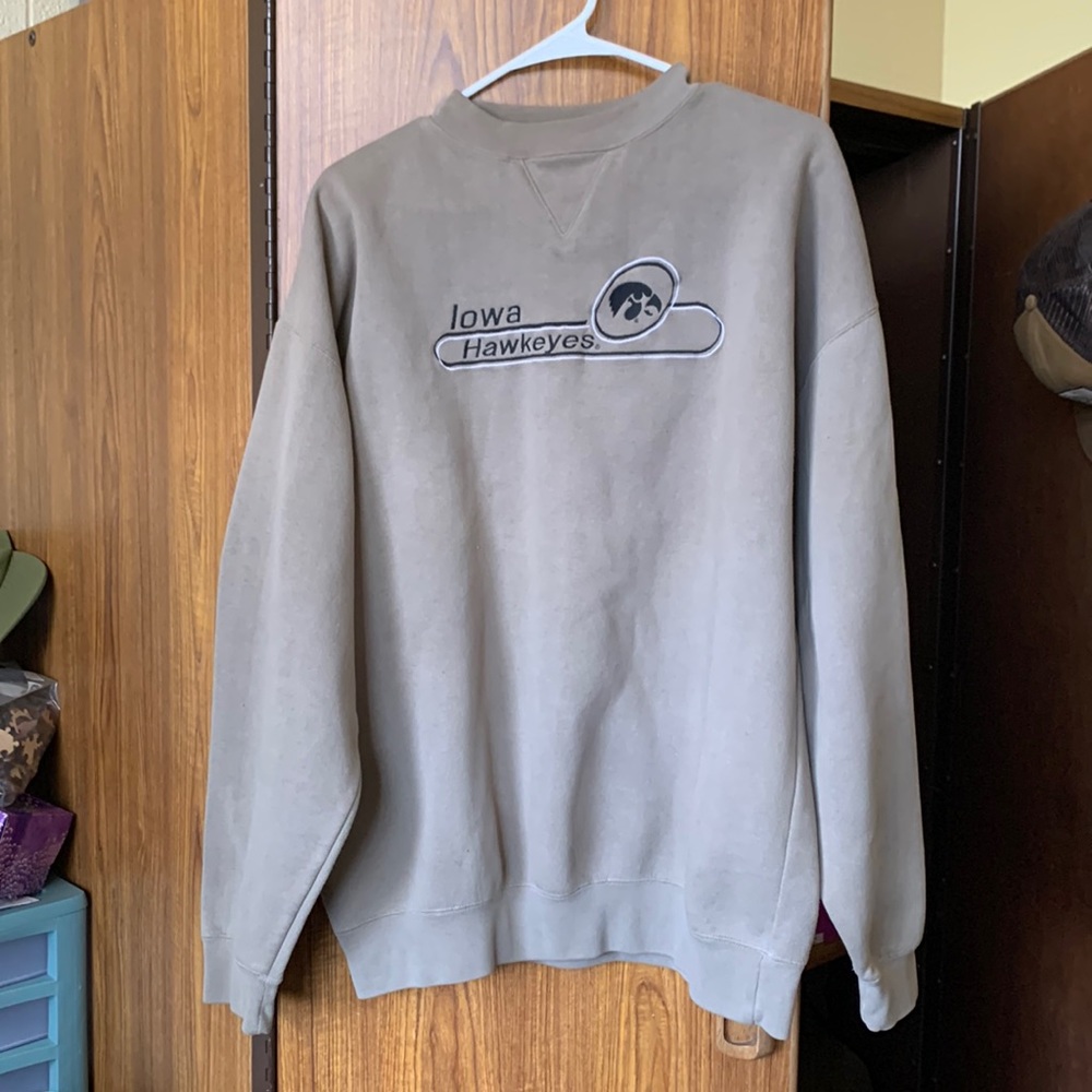 Oversized Green Embroidered Sweater